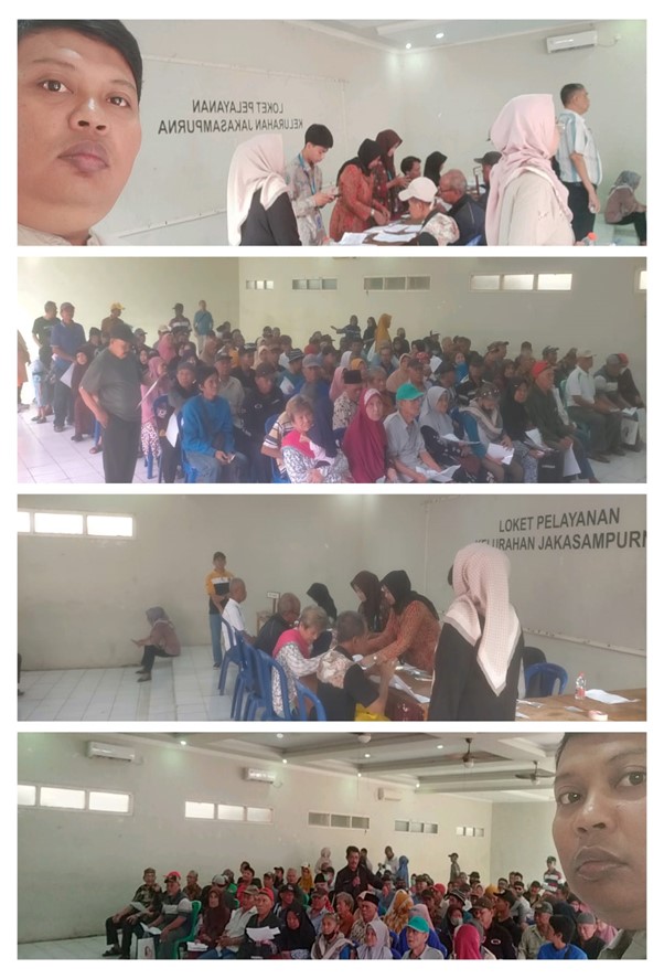 Dokumentasi Penyaluran BLT DBHCHT Tahun 2025 Kecamatan Bekasi Barat