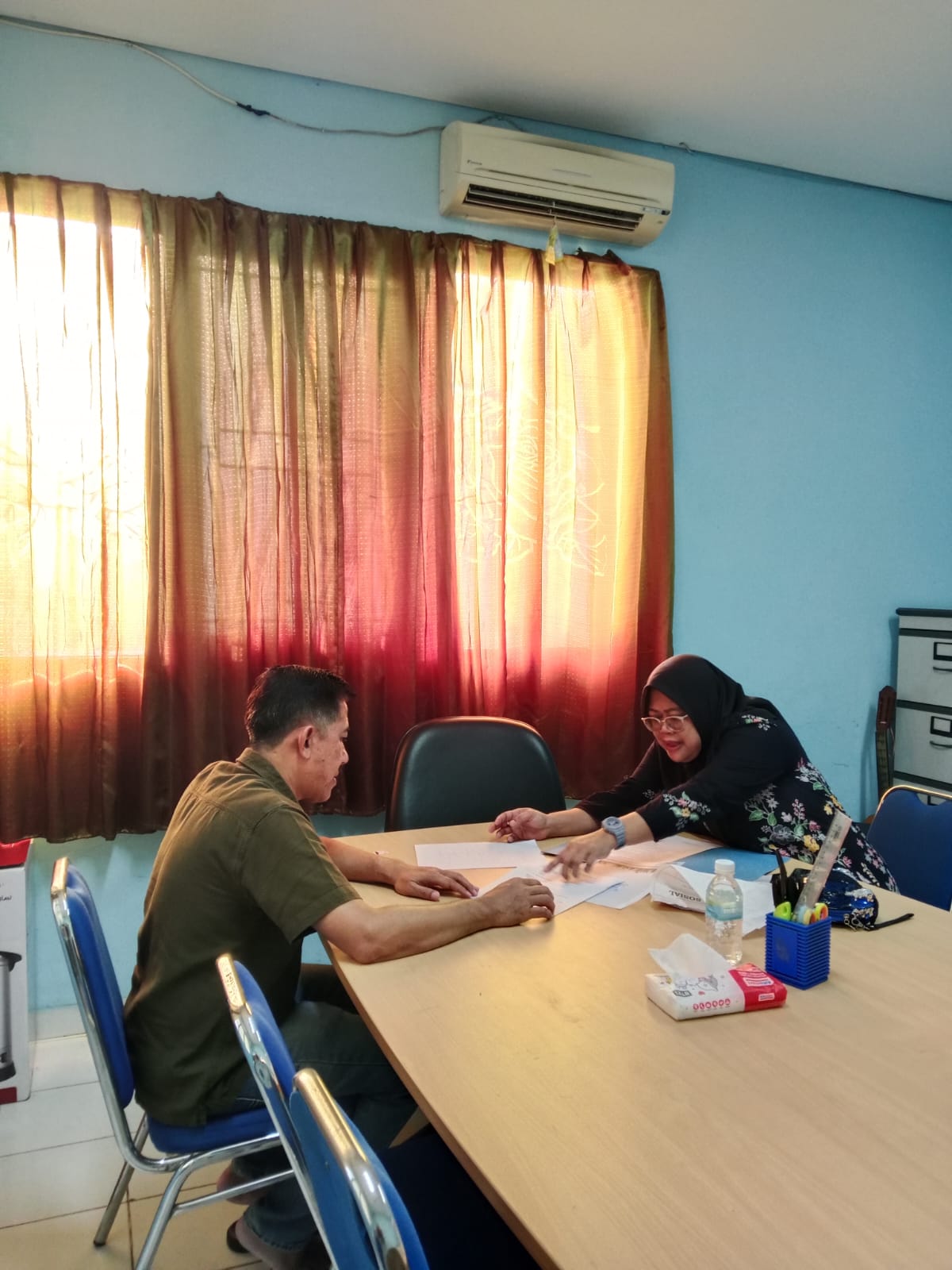 Kegiatan LKS membuat Surat Keterangan Terdaftar Yayasan