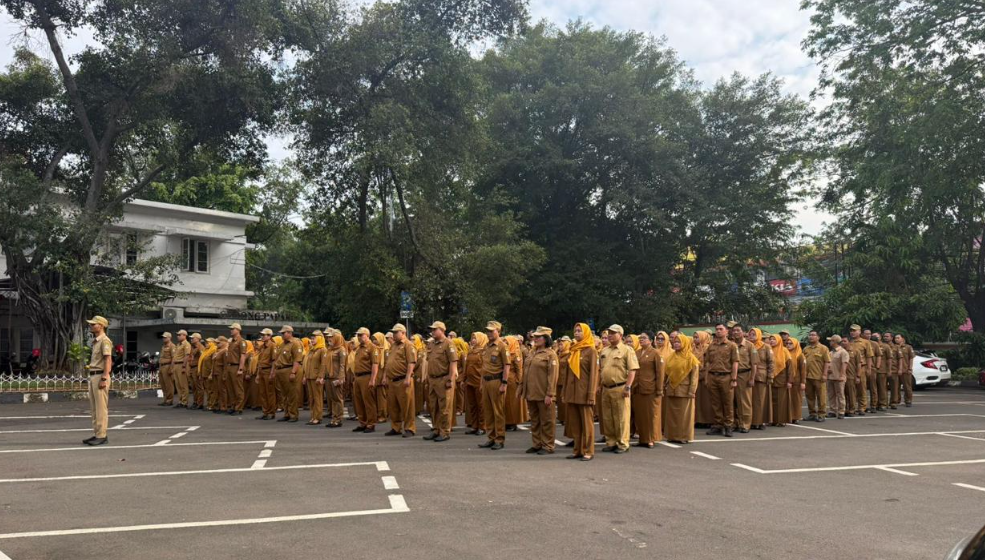 APEL PAGI DINAS SOSIAL KOTA BEKASI: WUJUD IMPLEMENTASI ASN BERAKHLAK DALAM PELAYANAN PUBLIK